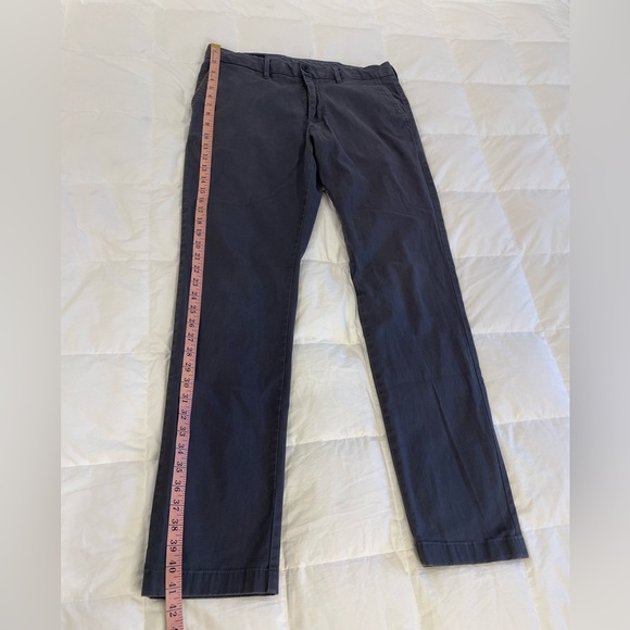 Men’s 1901 34/34 Basic Navy Pants with Stretch. Slim/Skinny Type Fit - Picture 3 of 10